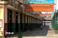 Một góc nhà máy xe lửa Dĩ An nay là Công ty cổ phần xe lửa Dĩ An ( phường Dĩ An, Thành phố Hồ Chí Minh). (Ảnh : Huyền Trang/TTXVN)