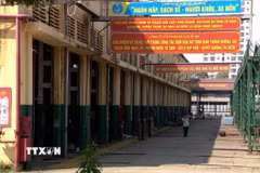 Một góc nhà máy xe lửa Dĩ An nay là Công ty cổ phần xe lửa Dĩ An ( phường Dĩ An, Thành phố Hồ Chí Minh). (Ảnh : Huyền Trang/TTXVN)