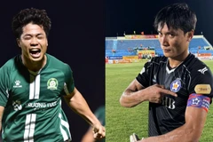 Bùi Tiến Dũng "tuyên chiến" Công Phượng trước trận play-off giành vé dự V-League