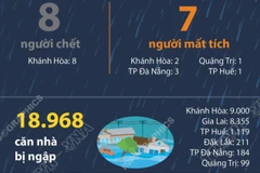 Thiệt hại do mưa lớn, lũ quét, sạt lở đất - tính đến sáng 19/11/2025