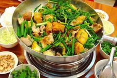 Chả cá Lã Vọng. (Ảnh: Vietnam+)