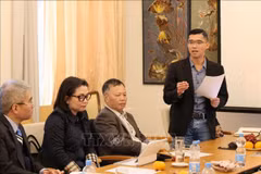 Tiến sỹ Nguyễn Thái Chinh, Bí thư Chi bộ Lưu học sinh Berlin-Potsdam. (Ảnh: TTXVN phát)