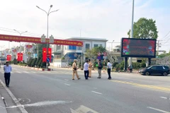 khu vực vòng xoay Ngã năm Bến Lức. (Nguồn: Cổng thông tin điện tử tỉnh Tây Ninh)