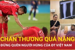 Xuân Son chấn thương gãy xương ống đồng, phải nghỉ bao lâu sau phẫu thuật?