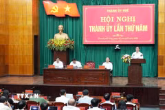 Quang cảnh Hội nghị. (Ảnh: Nguyên Lý/TTXVN)