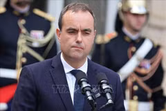 Thủ tướng Pháp Sebastien Lecornu. (Ảnh TTXVN phát)