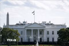 Nhà Trắng tại Washington, D.C., Mỹ. (Ảnh: THX/TTXVN)