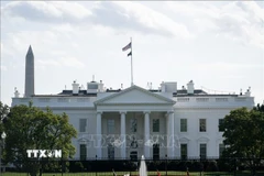 Nhà Trắng tại Washington, D.C., Mỹ. (Ảnh: THX/TTXVN)