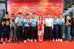 Lễ giới thiệu Music Video "Thanh âm chiến thắng". (Ảnh: Ban tổ chức)