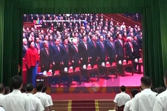 Cán bộ chiến sỹ Tiểu đoàn DK1 hướng về Đại hội Đảng lần thứ XIV