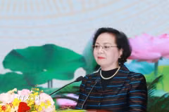 Phó Thủ tướng Phạm Thị Thanh Trà phát biểu chỉ đạo tại hội nghị. (Ảnh: Trọng Đức/TTXVN)