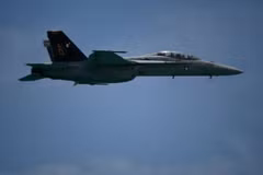 Máy bay chiến đấu F-15. (Ảnh: Getty Images/TTXVN)