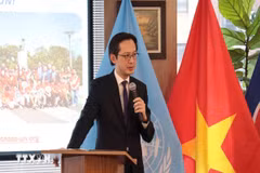 Đại sứ Đỗ Hùng Việt, Trưởng Phái đoàn thường trực Việt Nam tại Liên hợp quốc. (Nguồn: TTXVN)