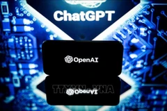 Biểu tượng chatbot ChatGPT của Công ty OpenAl. (Ảnh: AFP/TTXVN)