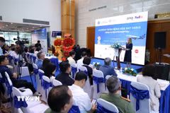 Quang cảnh lễ khai mạc. (Ảnh: Trần Lê Lâm/TTXVN)