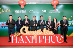 Báo Nhân Dân tổ chức Lễ ra mắt chương trình "Chuyến tàu Hạnh phúc"