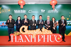 Báo Nhân Dân tổ chức Lễ ra mắt chương trình "Chuyến tàu Hạnh phúc"
