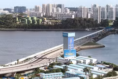 Tuyến đường nối Singapore và Johor, Malaysia. (Ảnh minh họa: The Star)