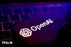 Biểu tượng của Hãng OpenAI. (Ảnh: REUTERS/TTXVN)