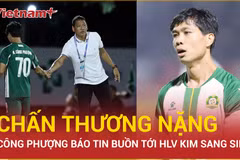 Tin buồn cho huấn luyện viên Kim Sang-sik: Công Phượng chấn thương nặng cỡ nào?
