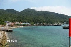 Cù Lao Chàm-Viên ngọc xanh giữa Biển Đông. (Ảnh: Anh Dũng/TTXVN)