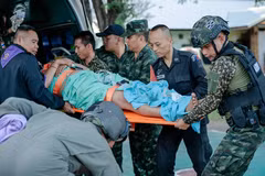 Binh sĩ Thái Lan liên tục giẫm phải mìn ở vùng biên giới với Campuchia 