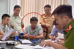 Thí sinh vi phạm được xác định là L.S.V. (sinh năm 1998, trú tại xóm Kéo Có, xã Phan Thanh, tỉnh Cao Bằng), mang số báo danh 288. (Ảnh: TTXVN phát)