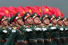 Tuyển chọn đào tạo sỹ quan dự bị là sinh viên khi tốt nghiệp đại học, tuổi đời không quá 32. (Ảnh: Trọng Đức/TTXVN)