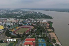 Thành phố Cần Thơ đang ngày càng phát triển. (Ảnh: Anh Tuấn/TTXVN)