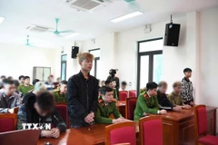 Cơ quan Cảnh sát điều tra (Công an tỉnh Phú Thọ) triệu tập và làm rõ hành vi của Nguyễn Thành Công, Phạm Hồng Sơn cùng nhiều đối tượng liên quan vụ việc. (Ảnh: TTXVN phát)