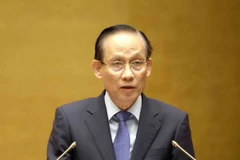 Đồng chí Lê Hoài Trung, Ủy viên Bộ Chính trị, Bộ trưởng Bộ Ngoại giao. (Ảnh: Phương Hoa/TTXVN)