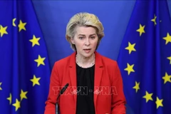 Chủ tịch Ủy ban châu Âu Ursula von der Leyen. (Ảnh: AFP/TTXVN)