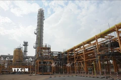 Dự án khí tự nhiên hóa lỏng ở Basra, Iraq. (Ảnh: THX/TTXVN)