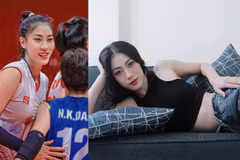 Nhan sắc "vạn người mê" của hoa khôi bóng chuyền được ca ngợi đẹp hơn Kim Huệ