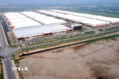 Khu công nghiệp Liên Hà Thái chủ trương ứng dụng công nghệ xanh, sạch. (Ảnh: Thế Duyệt/TTXVN)