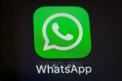 Biểu tượng của WhatsApp. (Ảnh: APT/TTXVN)