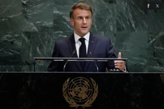 Binh sĩ tham gia một cuộc tập trận tại Biedrusko, Ba Lan, ngày 2/10/2025. (Ảnh: PAP/TTXVN)