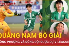 Công Phượng-Xuân Trường có được phép dự V-League do Quảng Nam bỏ giải?