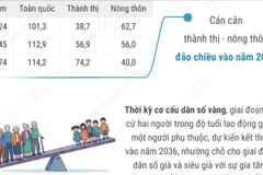 Dự báo dân số Việt Nam nửa thế kỷ tới.