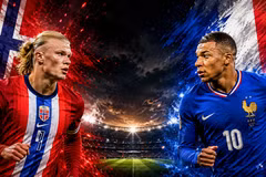 Nhận định Na Uy vs Pháp: Haaland-Mbappe "đọ súng" nảy lửa, ngôi đầu thuộc về ai?