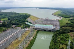 Nhà máy Thủy điện Trị An. (Ảnh: Huy Hùng/TTXVN)