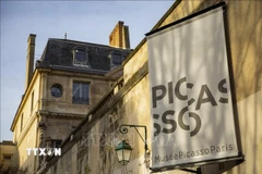 Quang cảnh bên ngoài Bảo tàng Picasso ở thủ đô Paris (Pháp). (Ảnh: AFP/TTXVN)