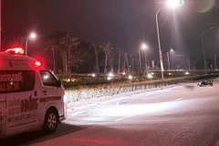 Nơi xảy ra vụ tai nạn giao thông làm hai người tử vong. (Ảnh: Báo Lao động)