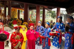 Lễ hội đình Vòng. (Ảnh: Sở Văn hóa và Thể thao Hà Nội)