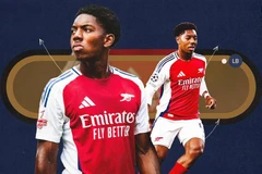 Ngôi sao Arsenal lọt top 5 "gen Z" phát hiện lớn nhất mùa giải châu Âu 2024/25