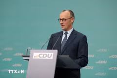 Thủ tướng Đức Friedrich Merz. (Ảnh: THX/TTXVN)