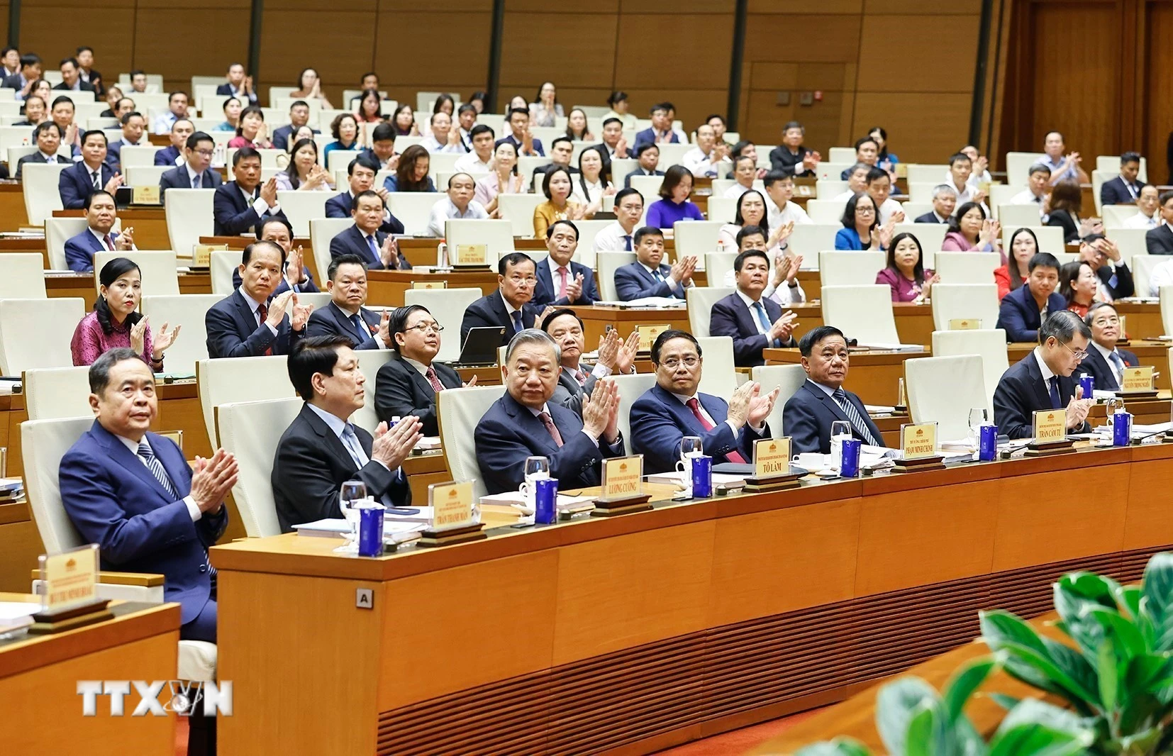 Tổng Bí thư Tô Lâm dự hội nghị toàn quốc tổng kết công tác bầu cử