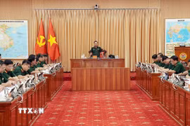 Quang cảnh hội nghị. (Ảnh: Trung Tuyến/TTXVN)