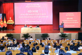 Quang cảnh hội nghị. (Ảnh: An Đăng/TTXVN)