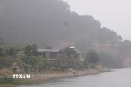 Một góc hồ Đồng Đò. (Ảnh: Mạnh Khánh/TTXVN)